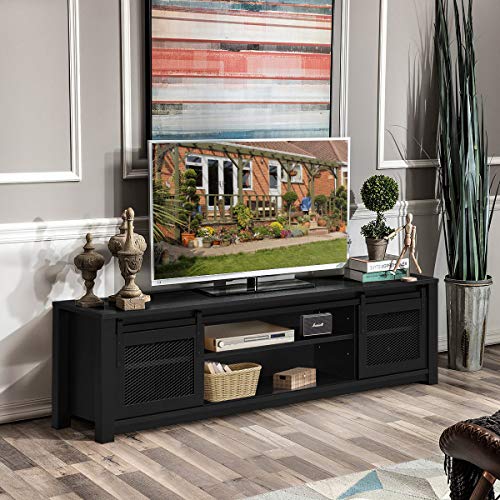 Black TV Stand