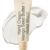 hetras. Perfume Hand Cream | Hotel Wood - Forest and Woody Scent | Korean Subtle Perfumed Hand Moisturizer with Mango Seed & Shea Butter | Hydrates, Nourishes & Softens Very Dry Skin, 1.69oz.