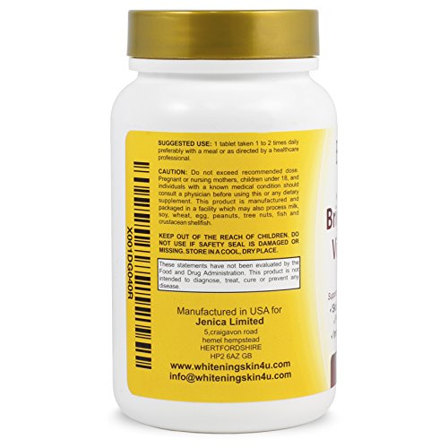 Vitamin C Complex 1000 mg Tablets for Skin Lightening Brightening