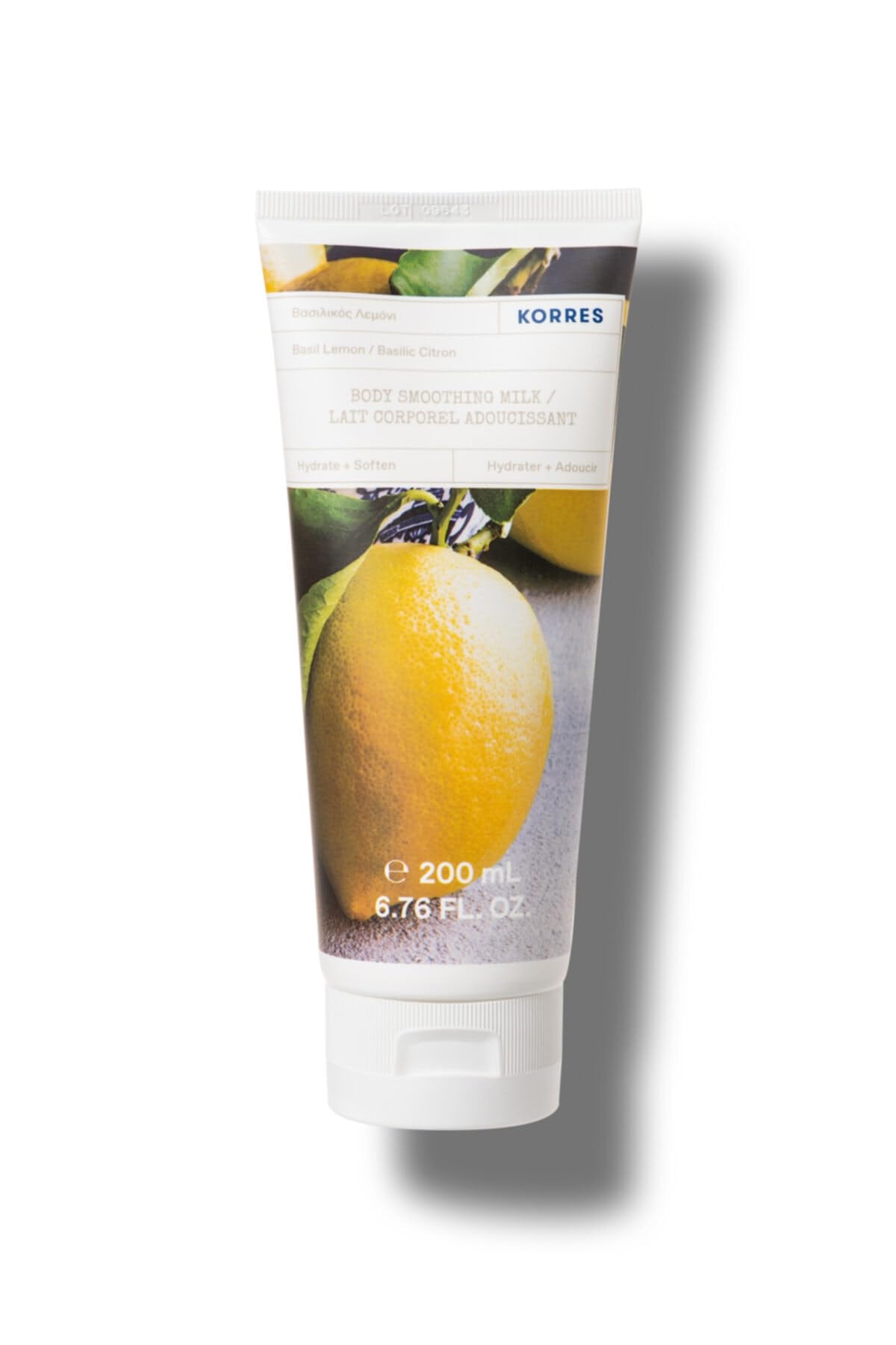 Korres Basil Lemon Body Smoothing Milk