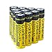 10 Pack 18650 Battery 6000 mAh 3.7V Li-ion Rechargeable Battery High Performance Flashlight Battery (Not Flat Top, Not AA or AAA Battery)
