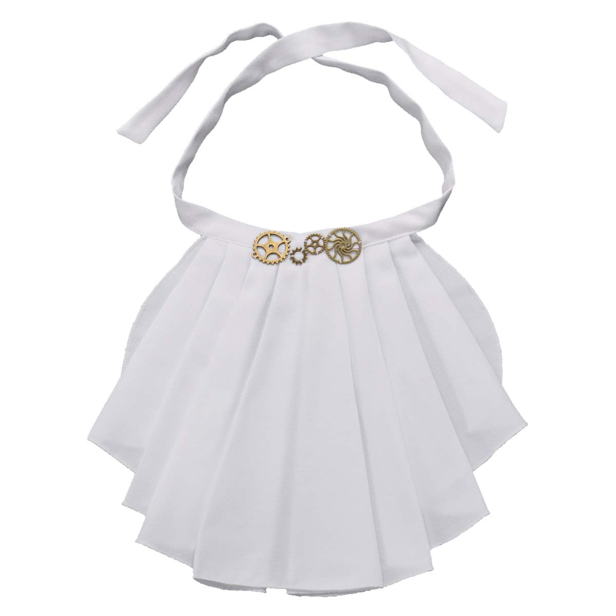 BLESSUME Victorian Steampunk Chiffon Jabot Neck 1pc, One Size, Polyester — image 1