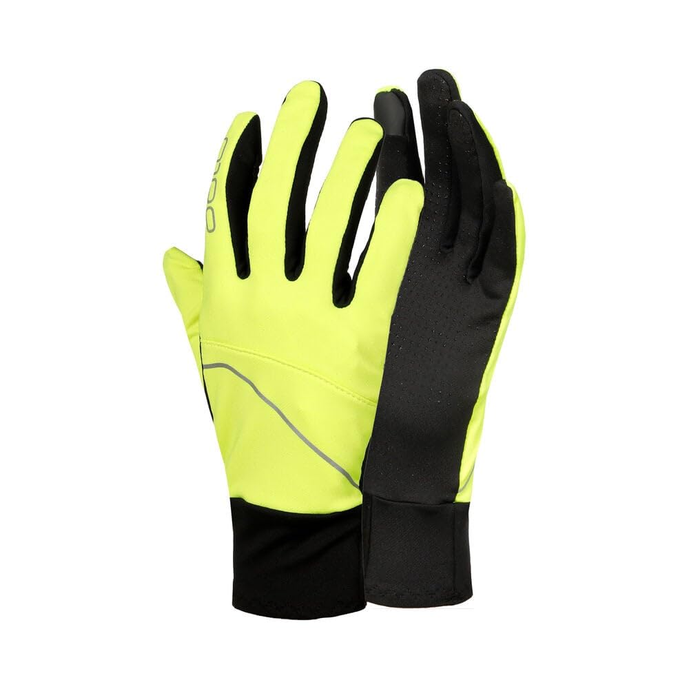 Odlo Unisex Gloves INTENSITY SAFETY LIGHT, safety yellow, XL