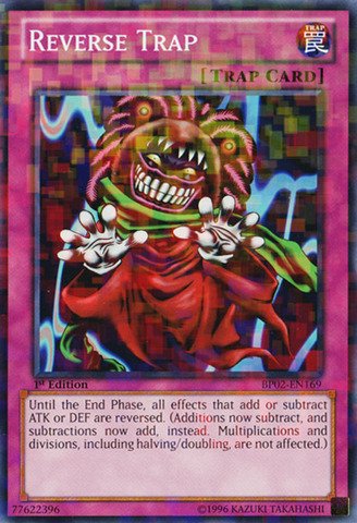 Yu-Gi-Oh! - Reverse Trap (BP02-EN169) - Battle Pack 2: War of the Giants - 1st Edition - Mosaic Rare