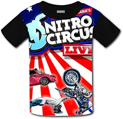 Children's Nitro Circus Live 3 d T-shirt Printing/Boys Girls Leisure summer