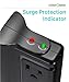 FosPower 4-Outlet Mounted Wall Adapter Tap Surge Protector Power Strip with Surge Protection Light Indicator, UL Listed Surge Suppressor, 720 Joules (S4WJ7)
