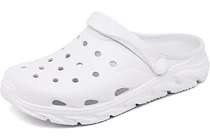 Scecocrs Women’s Garden Clogs, Slip-on Comfort Sandals with Arch Support