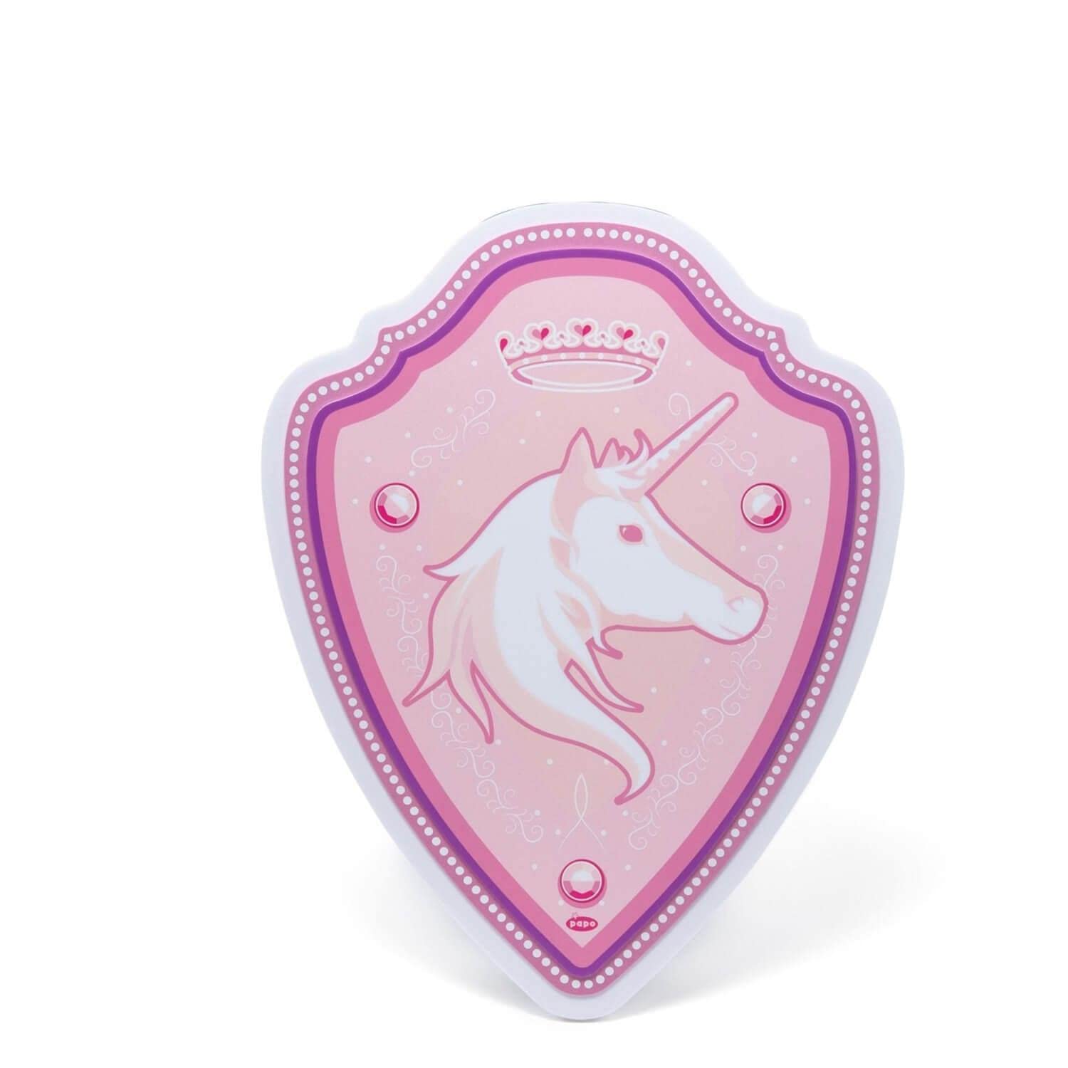 Papo - Unicorn Shield Toy for Kids - Ages 3+ - Foam Weapon Collection - Creative Play Fantasy Chivalry - Gift Idea Toy for Girls and Boys
