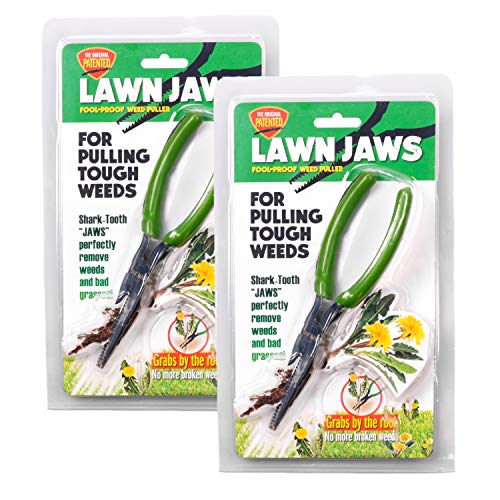 Lawn Jaws The Original Sharktooth Weed Puller Remover Weeding