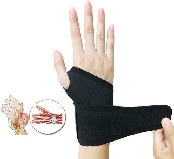 Wrist Brace for Carpal Tunnel for Women, 1Pair SelfHeating Sports Protection Professional Pad