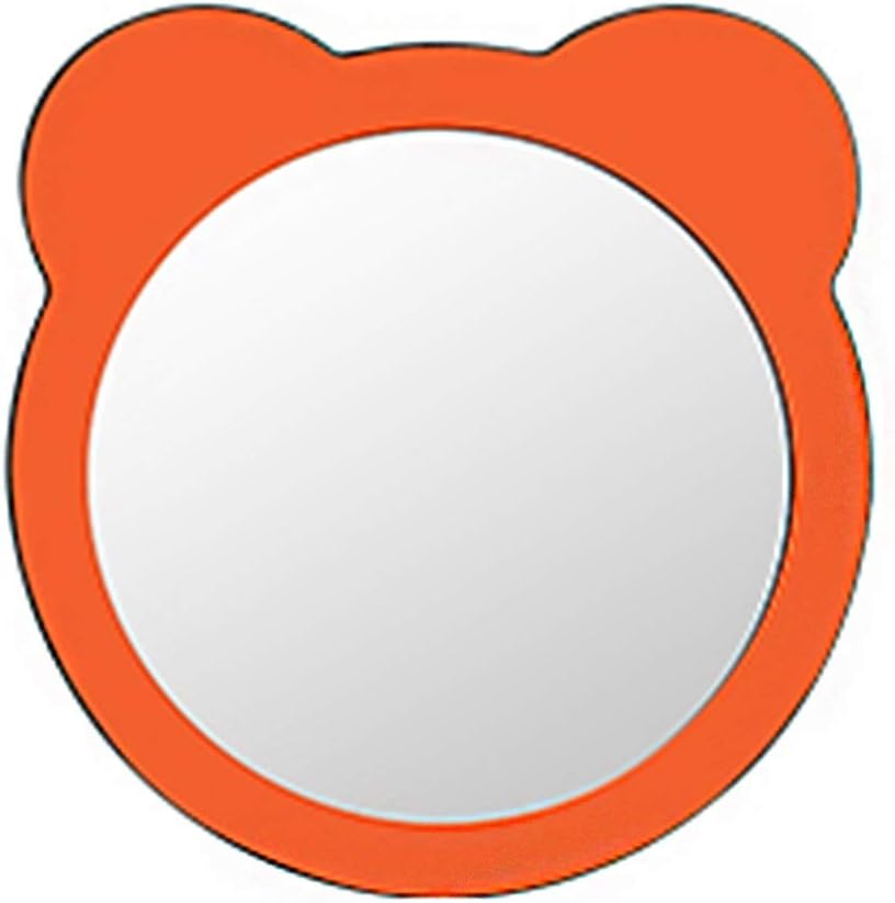 Mirror Children S Bedroom Wall Hanging Mirror Bathroom Round Dressing Table Cartoon Mirrors 42 Color Orange Size B Amazon Ca Home Kitchen