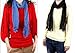 b.m.c BMC Womens Fancy Crinkle Shawl Scarf Fashion Cotton Scarves Mixed Solid Color Lot