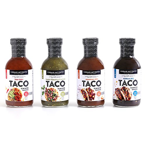 Urban Accents Global Taco Fusion Simmer Sauces, Gluten Free Taco