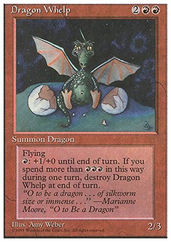Magic: the Gathering - Dragon Whelp - Fourth Edition