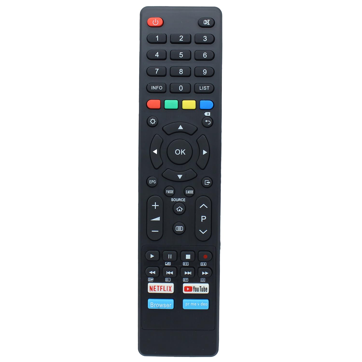 Remote Control Replacement for Akai TV AK3221NF AK4021NF