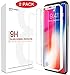 iPhone X Screen Protector ( 2 Pack ) MYRIANN Case Friendly HD Tempered Glass Screen Protector With Easy Installation Tool [ Anti-Scratch ] [ Bubble Free ] for Apple iPhone X / 10