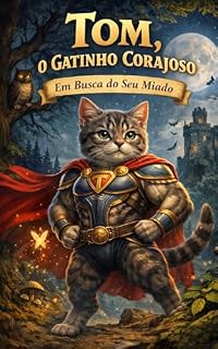 Livro TOM O GATINHO CORAJOSO