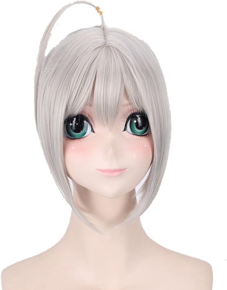 Touirch Anime Fate Stay Night Arturia Pendragon Saber Cosplay Wig Part Costume (3)