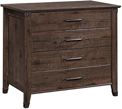 Amazon Com Pemberly Row 2 Drawer Lateral File Cabinet In Coffee
