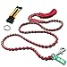 Dog Leash by GoPets, 6 Foot Sturdy Nylon Paracord Rope, for Small Medium or Large Dogs Includes Free Bag and O-Ring for Pet Training Lead Collar