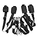 Bed Restraints Bondage Fetish Kit, Hand Ankle Restraints Harness for Sex, Wrist Ankle Cuffs with Adjustable Straps