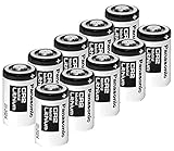 10 Panasonic CR2 Industrial 3V Lithium Batteries