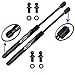 Two Rear Hatch Hatchback Liftgate Trunk Gas Charged Lift Supports with 4 Studs and Washers For 1988-1991 Honda Civic Hatchback, 1982-1986 Nissan Sentra Hatchback. WGS-237-2