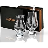 GLENCAIRN Whisky Glass with Water Jug and Pipette Gift Set – Premium Crystal Glasses for Whisky Tasting – Elegant Gift Set for Connoisseurs