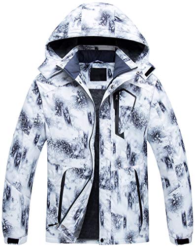 white snowboard jacket men