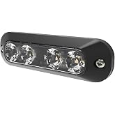 Directional, 4 LED, Surface Mount, 12-24VDC, Amber