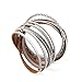 Jenia Infinity Leather Bracelet Endless Love Charm Wrap Bracelets Baroque Pearl Cuff Bracelet Boho Bracelet Jewelry Birthday Gift for Women, Lovers, Teens Girls, Mom, Sister, Wife