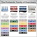 Prohands PRO Hand Exerciser, Finger Exerciser (Hand Grip Strengthener), Spring-Loaded, Finger-Piston System, Isolate and Exercise Each Finger, (5 lb Light Tension, Blue-Pro)