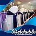 SPRINGROSE Ecoluxe White Scuba Spandex Stretch Folding Wedding Chair Covers (Set of 10). These are Made for Standard Metal and Plastic Folding Chairs.