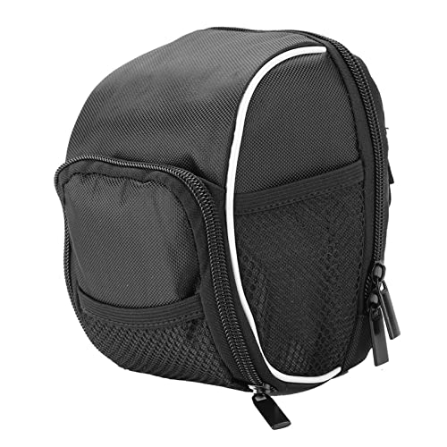 Alomejor Handlebar Bike Bag with Rain Cover, Reflective Stripe, Bike Front Pannier Basket Bag for Cycling Mountain Road