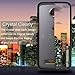 OUBA Moto Z3 Play Case, Moto Z3 Case, [Shock Absorption] Air Hybrid Armor Defender Protective Case and Crystal [Clear] Back Cover Compatible for Motorola Moto Z3 Play - Black