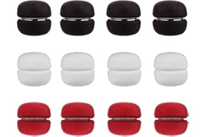 Asweir 12Pcs Race Bib Clips, Suitable for Marathon Bib Boards for Runners, 3 Colors of Bib Boards, Replaceable Safety Pins for Triathlon Cycling Event Gear