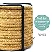 Natural Cork Coasters for Drinks - 16pc Set with Metal Holder Storage Caddy - Absorbent Round Edge 4” Absorbent, Cups & Mugs, Eco-Friendly, Heat-Resistant, Reusable Saucers for Cold Drinks, Wine Glass
