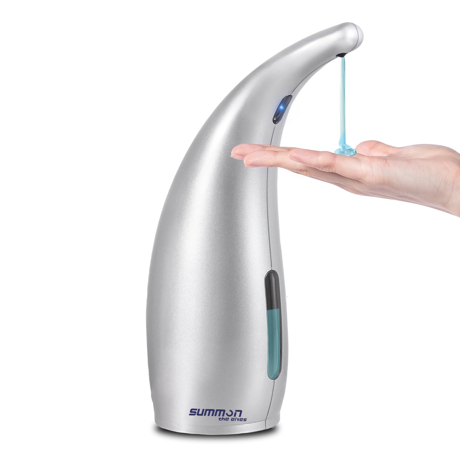 Photo 1 of Summon The Elves Automatic Liquid Soap Dispenser,300ML Touchless 4 Gear Adjustable, Countertop Electric Battery Operated Hand Soap Dispenser with Sensor for Bathroom,Kitchen,Office?Gray?