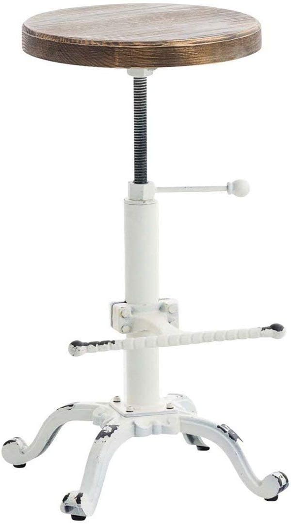 Best Antique White Swivel Bar Stool Counter Height