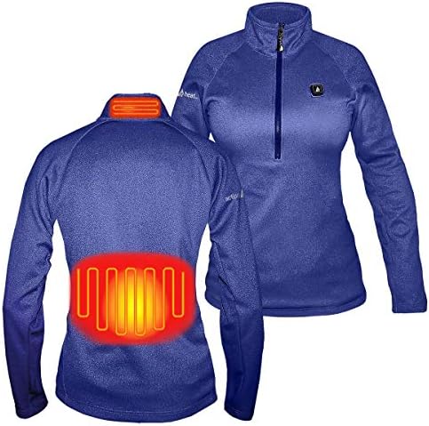 5V Heated Half-Zip Pullover
