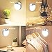 Closet Light, AUSPICE Under Cabinet Lighting Motion Sensor Puck Light, LED Battery Operated Night Lights Stick Up Anywhere with No Tools, Perfect for Closet,Staircase, Hallway, Bedroom,Kitchen(3 Pack)