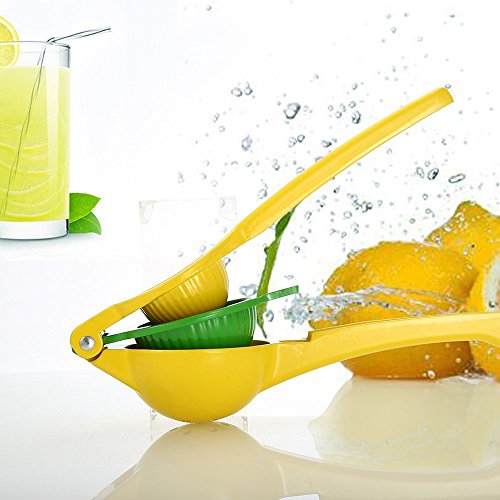 Metal Manual Citrus Press Juicer Lemon Lime Squeezer Citrus Zester Peeler lemon clip juice extractor No Pulp or Seeds - Thumbnail 3