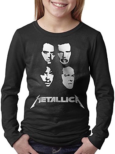 UCOMER Metallica Rock Music Unisex Long Sleeve T Shirt For Teenages