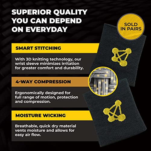 CopperJoint Compression Wrist Support Copper Infused Bands Support