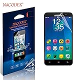 Nacodex® - Lenovo A8 A806 A808t - Hd Clear Screen Protector - [6-pack] Ultra-clear High Definition (Hd) Screen Protectors, *Maximum Clarity and Touchscreen Accuracy , Anti-scratch, Anti-fingerprint , 99% Touch-screen Accurate, Ultra-clear LCD Screen Protectors Perfect Fit for Lenovo Golden Warrior A8 A806 A808t Excellent (Lenovo A806 / A8 - Screen Protector (Hd))