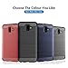 Samsung Galaxy J6 Plus Case, SCL Samsung Galaxy J6 Plus/J6 Prime/J6+ Case Exquisite Series-Carbon Fiber Design Protective Cover with Anti-Scratch and Shock-Absorption Technology-Red