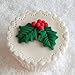 Anyana 3D mini Holly Leaf Christmas xmas mould cake Fondant biscuit gum paste silicone mold for Sugar paste forest gnome cupcake decorating topper decoration sugarcraft decor