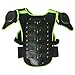Takuey Kids Motorcycle Armor Suit Dirt Bike Chest Spine Protector Back Shoulder Arm Elbow Knee Protector Motocross Racing Skiing Skating Body Armor Vest Sports Safety Pads 3 Colors (Green, S)