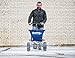 Buyers Products 3039632 Clear Path Walk Behind Salt Spreader, Blue