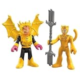 Imaginext, DC Comics Justice League, Cheetah and Sinestro Figures, 3 Inches
